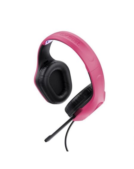 Auriculares Gaming con Micrófono Trust Gaming GXT 415 Zirox/ Jack 3.5/ Rosas