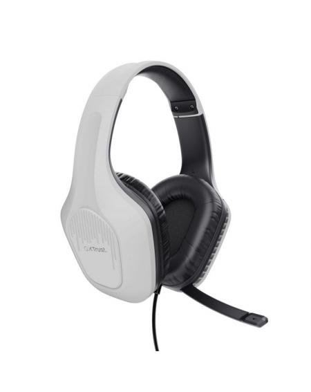 Auriculares Gaming con Micrófono Trust Gaming GXT 415 Zirox PS5/ Jack 3.5/ Blancos