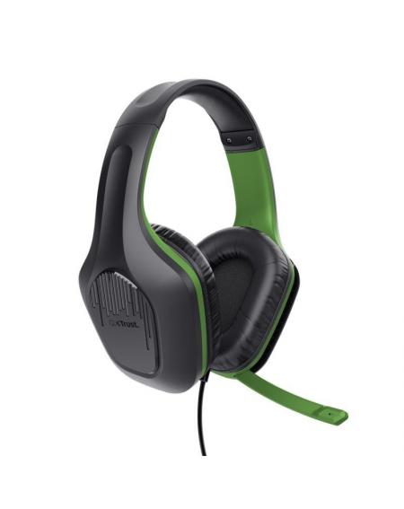 Auriculares Gaming con Micrófono Trust Gaming GXT 415 Zirox Xbox/ Jack 3.5/ Verdes