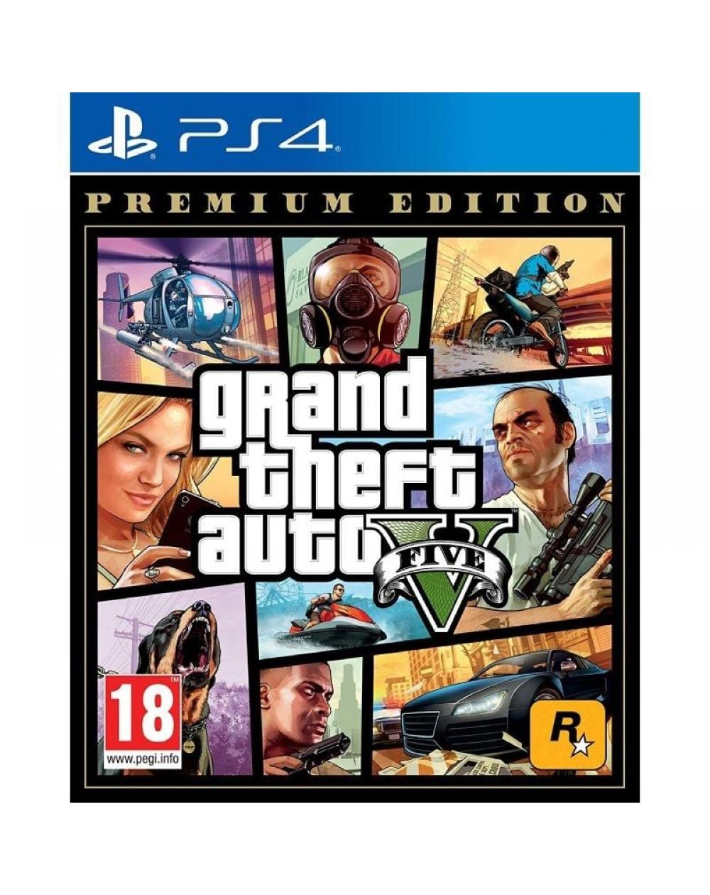 Juego para Consola Sony PS4 Grand Theft Auto V Edición Premium