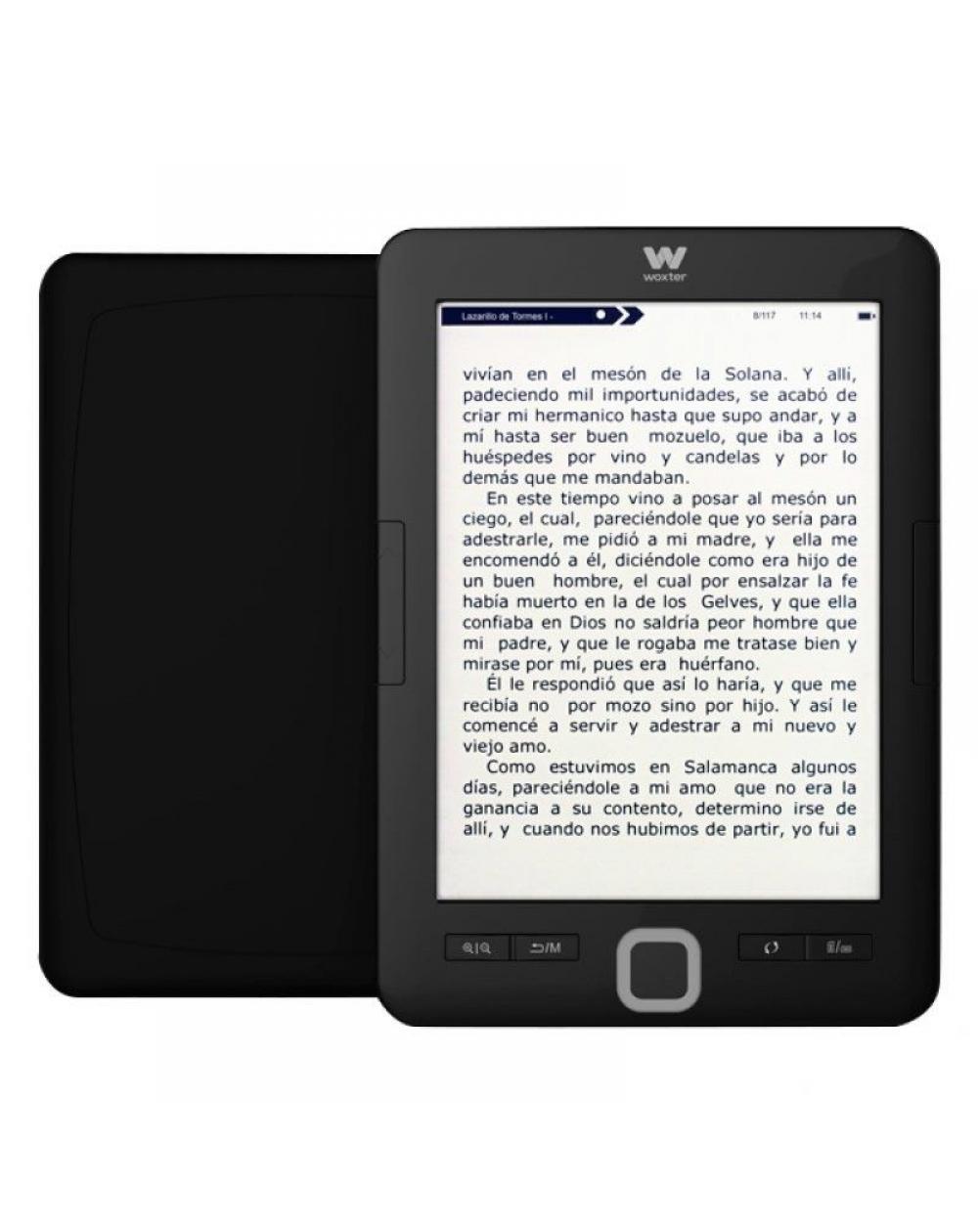 Libro electrónico Ebook Woxter Scriba 195/ 6'/ tinta electrónica/ Negro