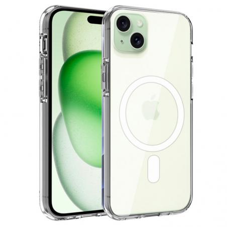 Carcasa COOL para iPhone 15 Plus Magnética Transparente