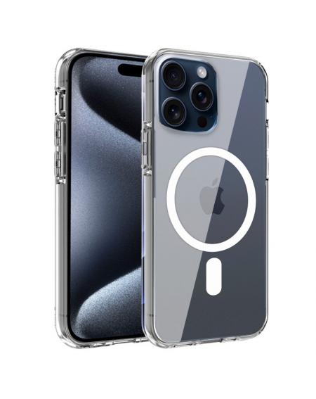 Carcasa COOL para iPhone 15 Pro Magnética Transparente