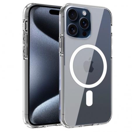 Carcasa COOL para iPhone 15 Pro Magnética Transparente