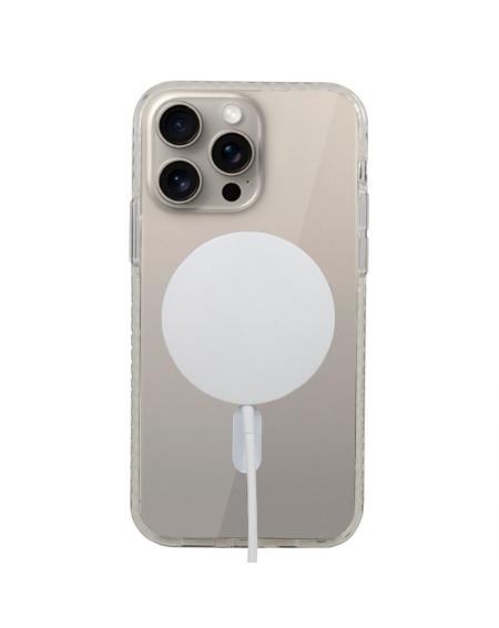 Carcasa COOL para iPhone 15 Pro Max Magnética Transparente