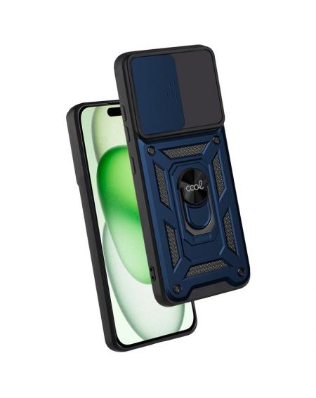 Carcasa COOL para iPhone 15 Plus Hard Ring Marino