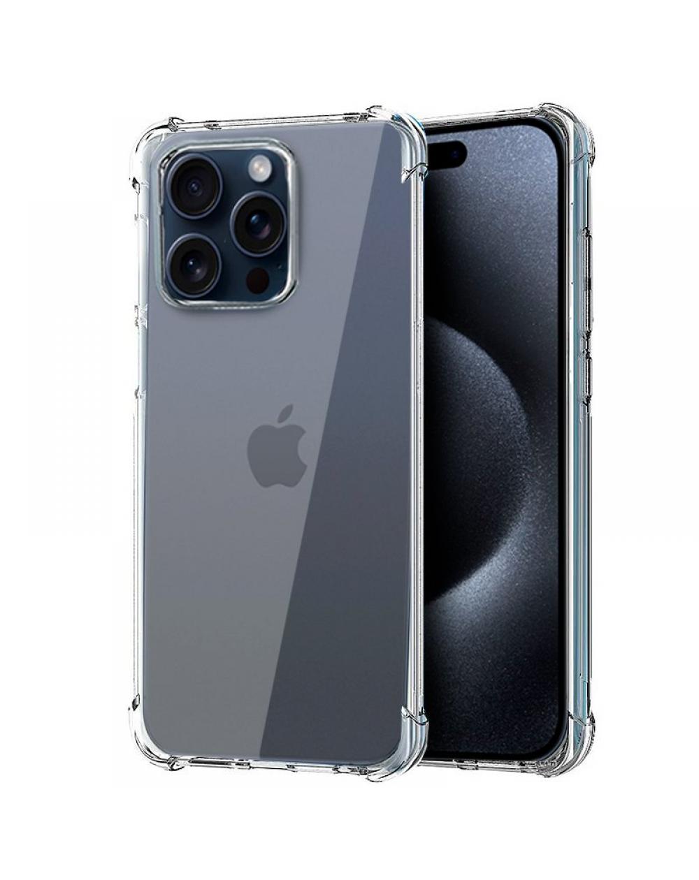 Carcasa COOL para iPhone 15 Pro AntiShock Transparente