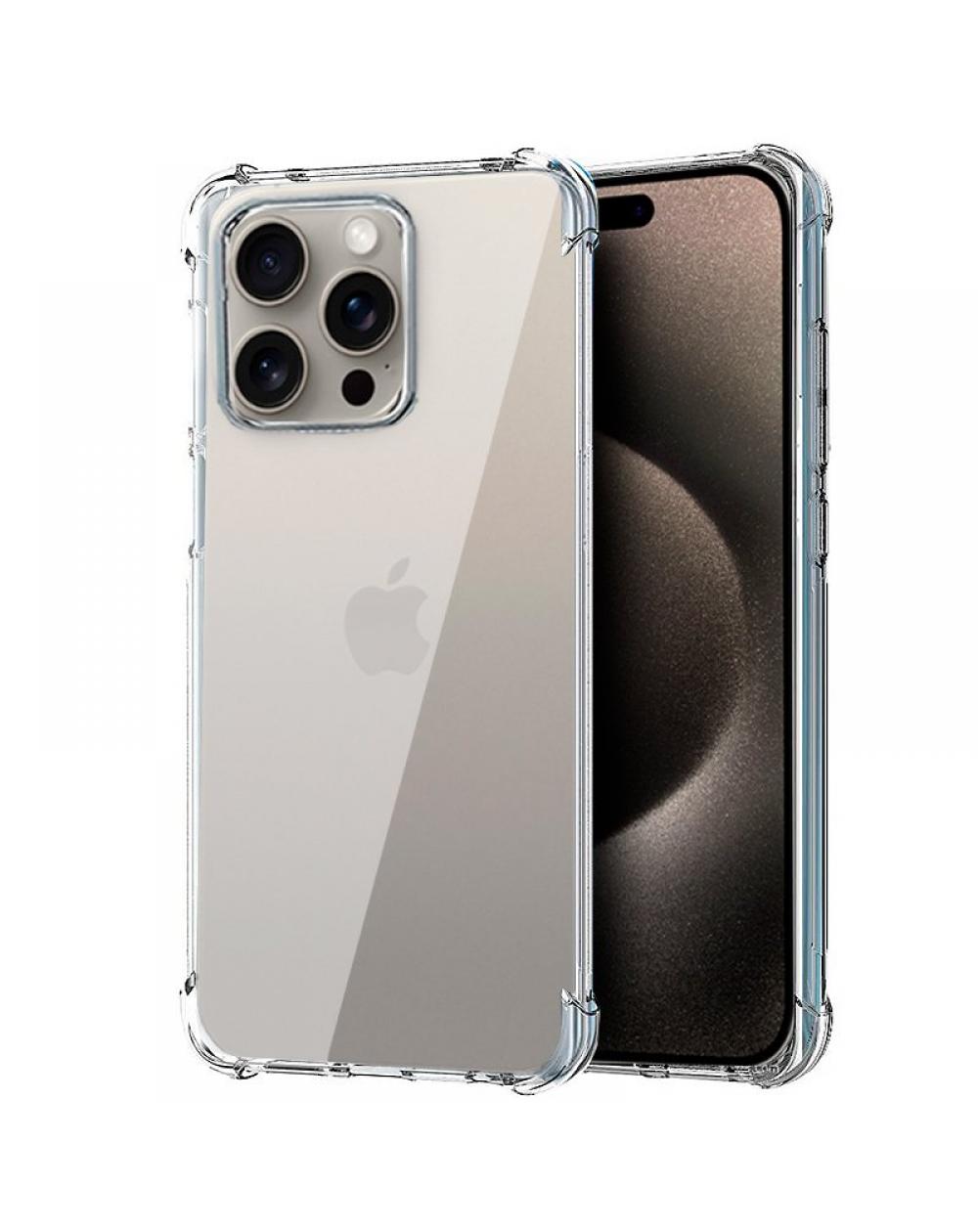 Carcasa COOL para iPhone 15 Pro Max AntiShock Transparente