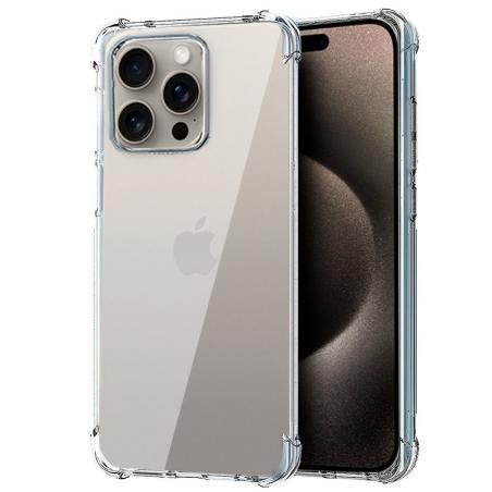 Carcasa COOL para iPhone 15 Pro Max AntiShock Transparente