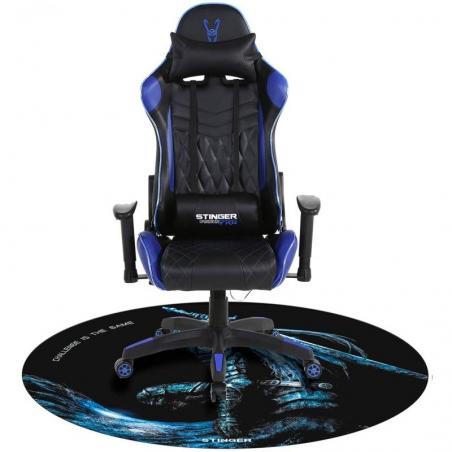 Alfombra Gaming Woxter Stinger Floorpad/ Azul - Imagen 2