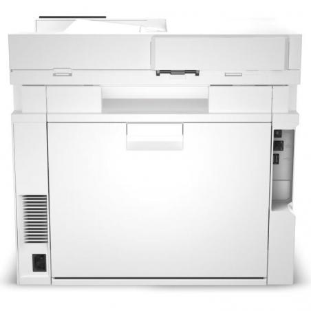 Multifunción Láser Color HP LaserJet Pro 4302fdw/ WiFi/ Fax/ Dúplex/ Blanca y Azul