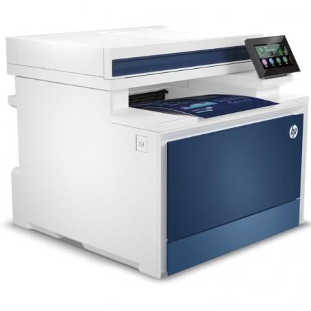 Multifunción Láser Color HP LaserJet Pro 4302fdn Fax/ Dúplex/ Blanca y Azul