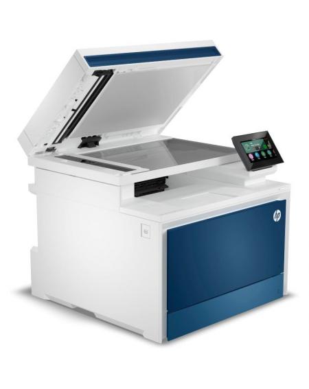 Multifunción Láser Color HP LaserJet Pro 4302fdn Fax/ Dúplex/ Blanca y Azul