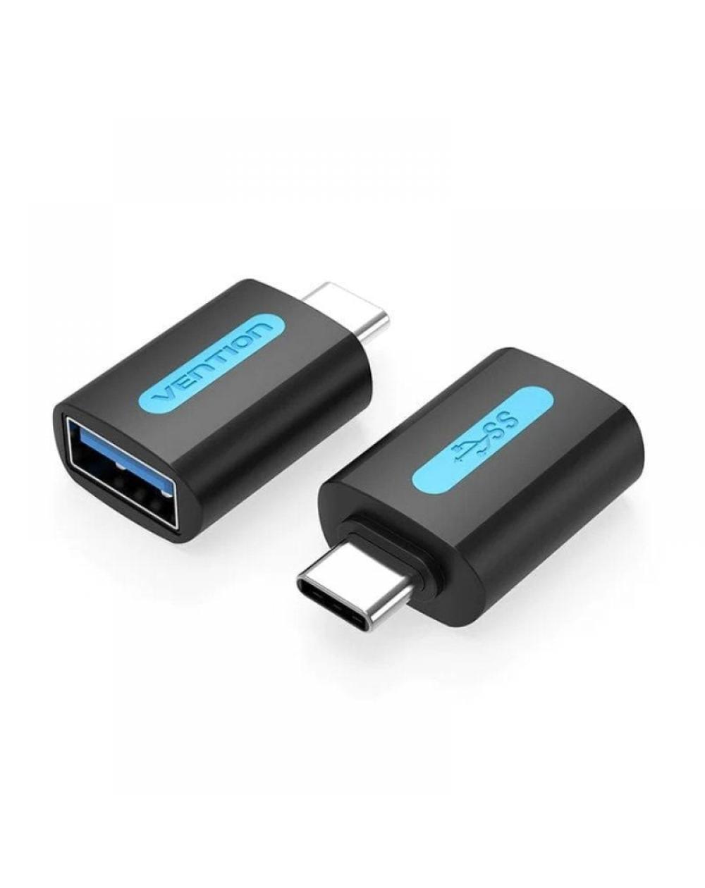 Adaptador USB 3.0 Vention CDUB0/ USB Tipo-C Macho - USB Hembra