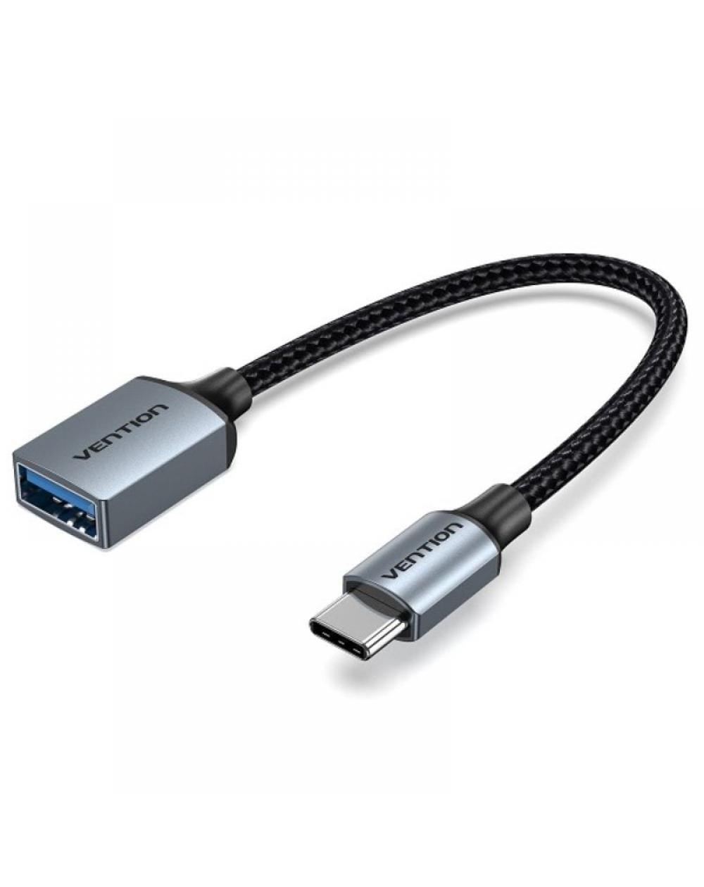 Conversor Vention CCXHB/ USB Tipo-C Macho - USB Hembra/ 15cm