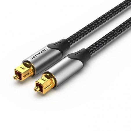 Cable de Audio de Fibra óptica Vention BAVHG/ 1.5m/ Gris