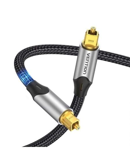 Cable de Audio de Fibra óptica Vention BAVHG/ 1.5m/ Gris