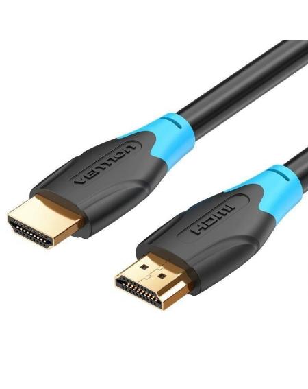 Cable HDMI 2.0 4K Vention AACBK/ HDMI Macho - HDMI Macho/ 8m/ Negro