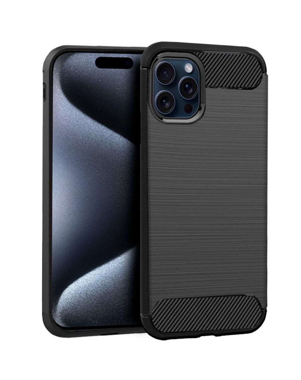 Carcasa COOL para iPhone 15 Pro Carbón Negro