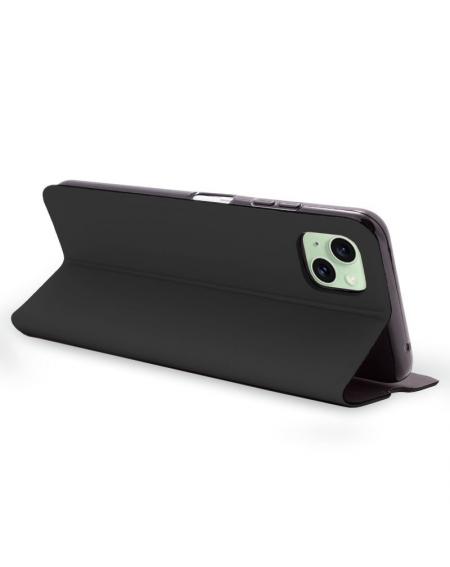 Funda COOL Flip Cover para iPhone 15 Plus Elegance Negro