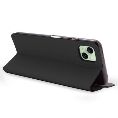 Funda COOL Flip Cover para iPhone 15 Plus Elegance Negro