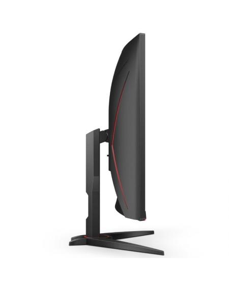 Monitor Gaming Curvo AOC CQ32G2SE/BK 31.5'/ QHD/ 1ms/ 165Hz/ VA/ Multimedia/ Negro