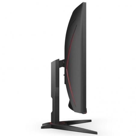 Monitor Gaming Curvo AOC CQ32G2SE/BK 31.5'/ QHD/ 1ms/ 165Hz/ VA/ Multimedia/ Negro