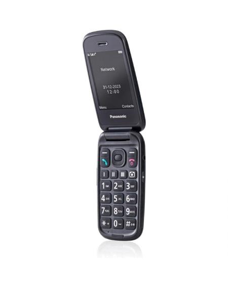 Teléfono Móvil Panasonic KX-TU550 para Personas Mayores/ Negro