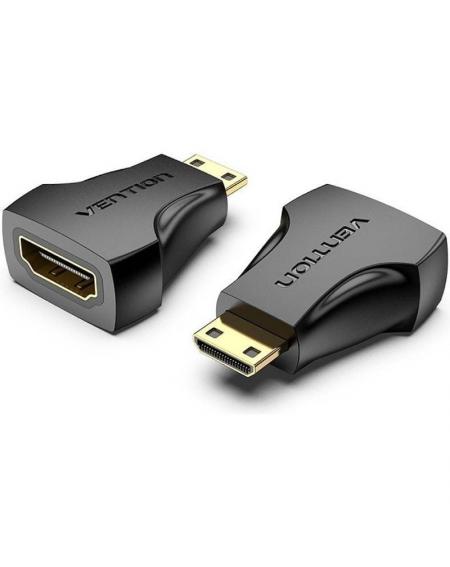Adaptador HDMI AISB0/ Mini HDMI Macho - HDMI Hembra