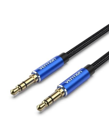 Cable Estéreo Vention BAWLF/ Jack 3.5 Macho - Jack 3.5 Macho/ 1m/ Azul