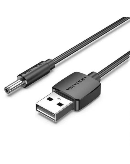 Cable Conversor USB Vention CEXBD/ USB Macho - Jack 3.5 Macho/ 50cm/ Negro