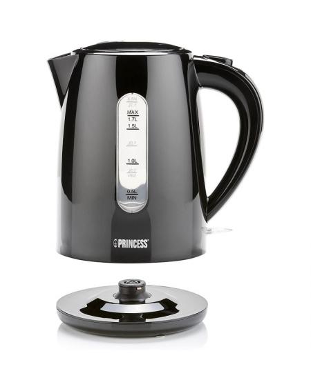 Hervidor de Agua Princess 236017 Black Style/ 2200W/ Capacidad 1.7L