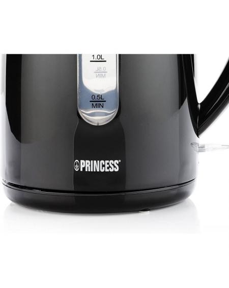 Hervidor de Agua Princess 236017 Black Style/ 2200W/ Capacidad 1.7L