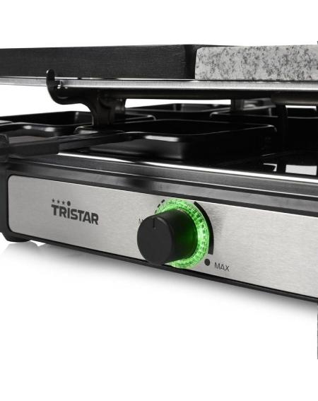 Parrilla y Raclette Tristar RA-2747/ 1400W/ Tamaño 2x 21*23cm