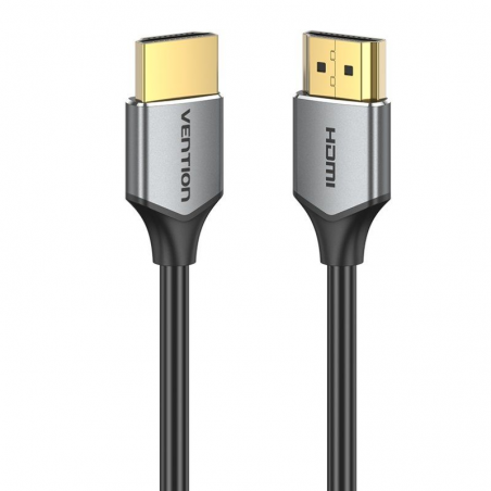 Cable HDMI 2.0 4K Vention ALEHD/ HDMI Macho - HDMI Macho/ 50cm/ Gris