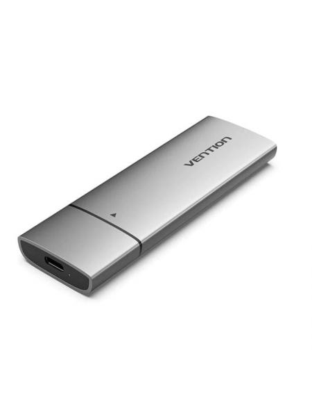 Caja Externa para Disco SSD M.2 SATA Vention KPEH0/ USB 3.1/ Sin tornillos