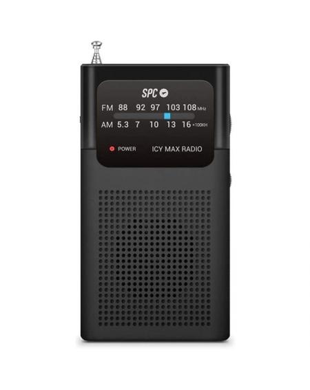 Radio Portátil SPC ICY Max/ Negra