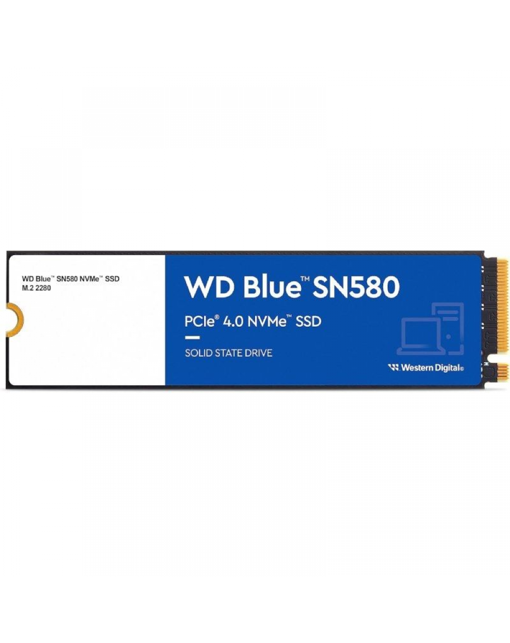 Disco SSD Western Digital WD Blue SN580 2TB/ M.2 2280 PCIe