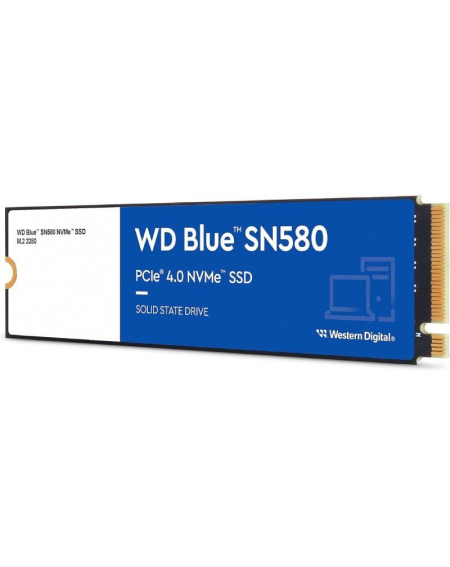 Disco SSD Western Digital WD Blue SN580 2TB/ M.2 2280 PCIe