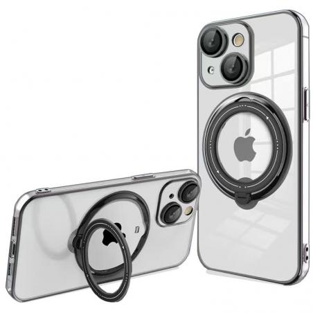 Carcasa COOL para iPhone 15 Plus Magnética Ring Negro