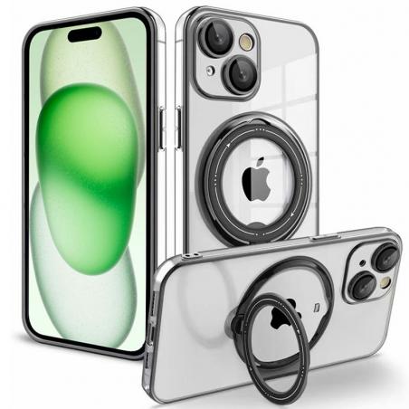 Carcasa COOL para iPhone 15 Plus Magnética Ring Negro