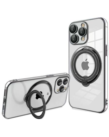 Carcasa COOL para iPhone 15 Pro Magnética Ring Negro