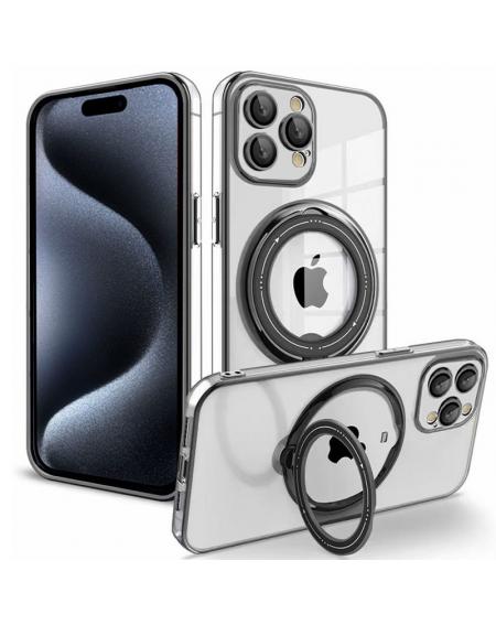 Carcasa COOL para iPhone 15 Pro Magnética Ring Negro