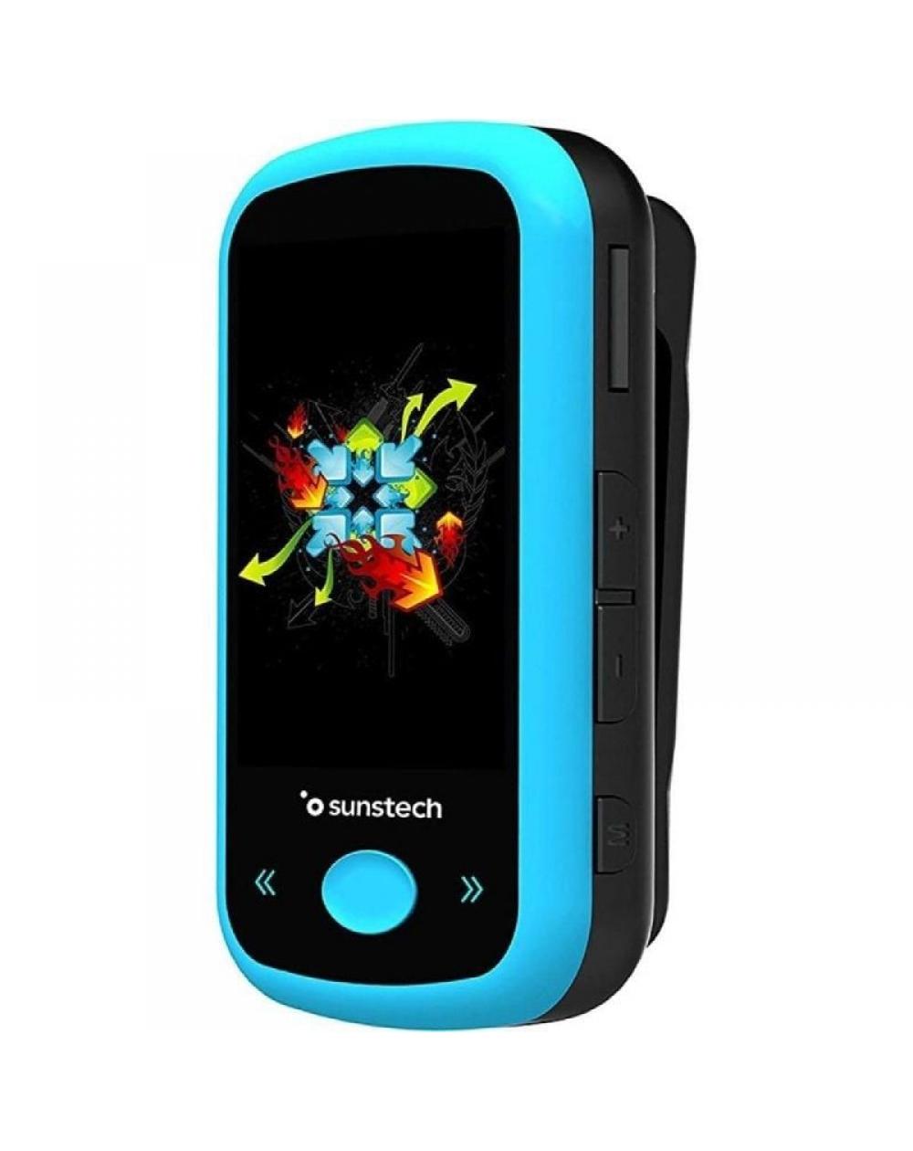 Reproductor MP4 Sunstech IbizaBT/ 8GB/ Pantalla 1.8'/ Radio FM/ Azul