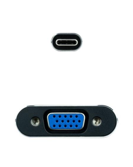 Adaptador Nanocable 10.16.4101-G/ USB Tipo-C Macho - VGA Hembra