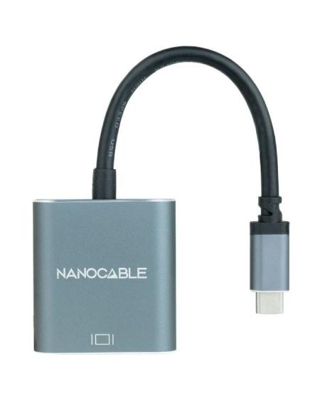 Adaptador Nanocable 10.16.4101-G/ USB Tipo-C Macho - VGA Hembra