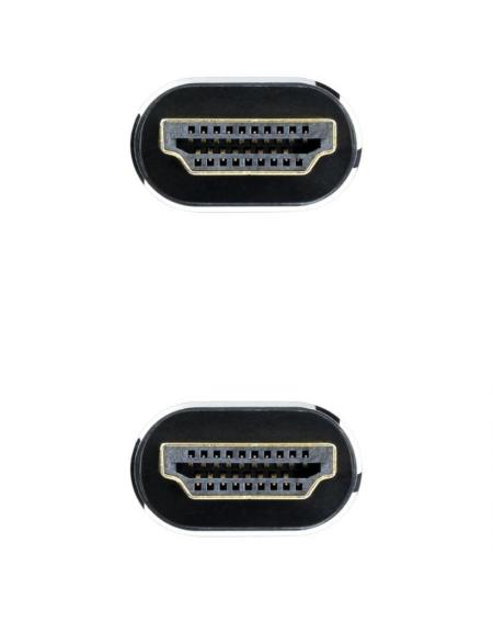 Cable HDMI 2.1 IRIS 8K Nanocable 10.15.8005/ HDMI Macho - HDMI Macho/ 5m/ Negro