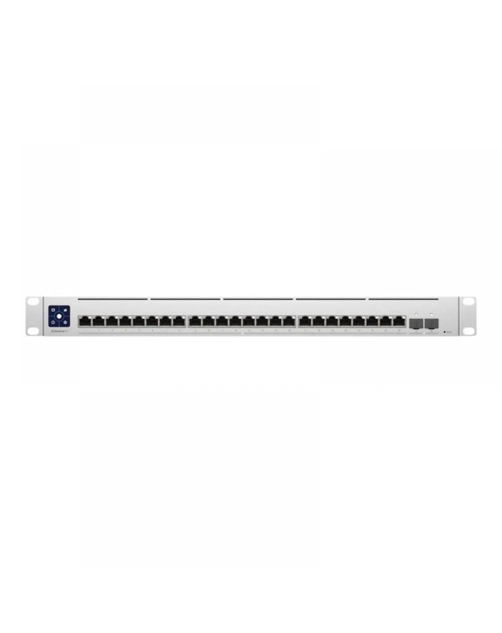 Switch Ubiquiti USW-ENTERPRISEXG-24/ 24 Puertos/ RJ45 100/1000/10000 PoE/ SFP