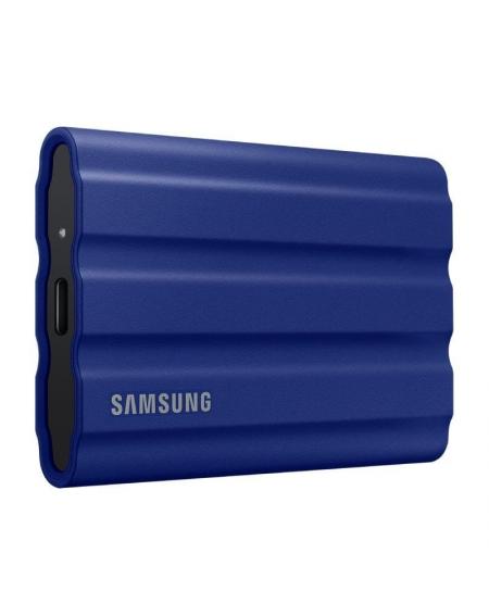 Disco Externo SSD Samsung Portable T7 Shield 2TB/ USB 3.2/ Azul