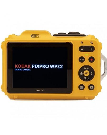 Cámara Digital Deportiva Kodak Pixpro WPZ2/ 16MP/ Zoom Óptico 4x/ Amarilla